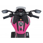 Elektrická motorka HONDA NC750X - ružová